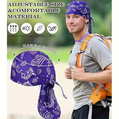 Paisley Performance Cooling Headwear Set