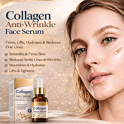Alcuras® Collagen Anti-Aging Face Serum – Firming, Hydrating & Wrinkle-Reducing Skin Booster
