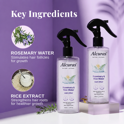 Rosemary Rice Water Volumizing Hair Spray