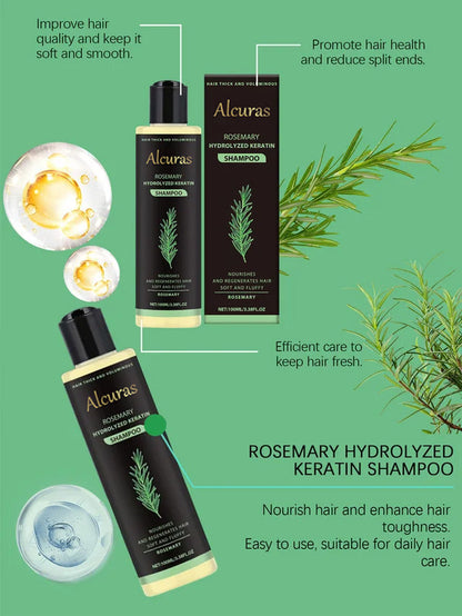 Limited Time🌿Unlock Better Hair with 70% OFF🔥Organic Rosemary Hair Growth Shampoo ⚡⚡  [The less hair, the better the effect]