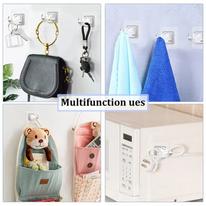A set of 8PCS Curtain Rod Brackets with Clips