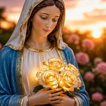 🔥Last Day 49% OFF 💗Virgin Mary Garden Light