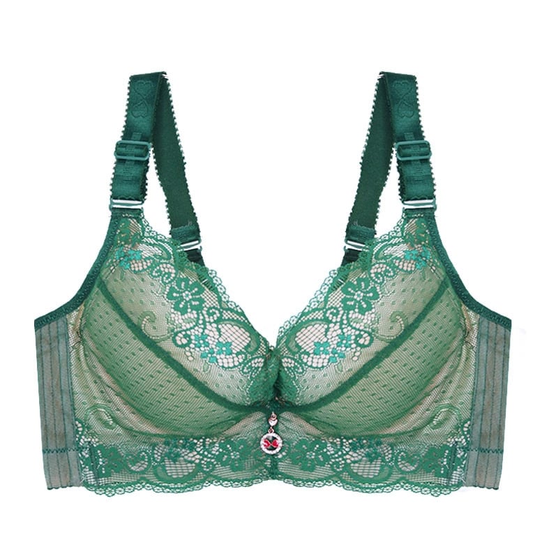 💥FallSweet Padded Push Up Lace Bras for Women  Comfort Floral🌸