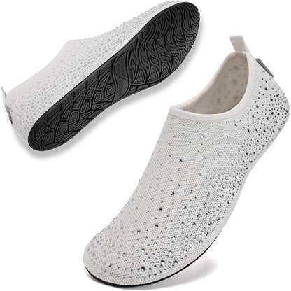 🎉49% OFF This Week Promotions🎉 Women's Barefoot Aqua Socks: All-in-One for Beach, Swim, Yoga & Home