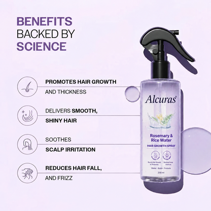 Rosemary Rice Water Volumizing Hair Spray