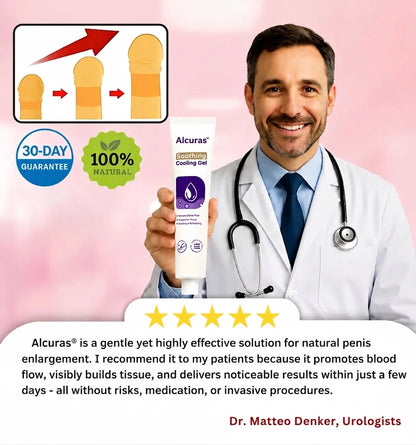 ( pack of 2 )Alcuras® Men's health instant erection care gel Male Enhancement Cream for Men, Daily Energy & Vitality Support, Fast-Long-Lasting Comfort