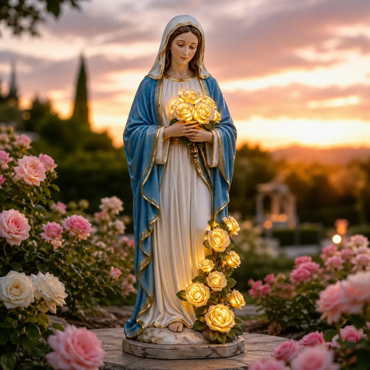 🔥Last Day 49% OFF 💗Virgin Mary Garden Light