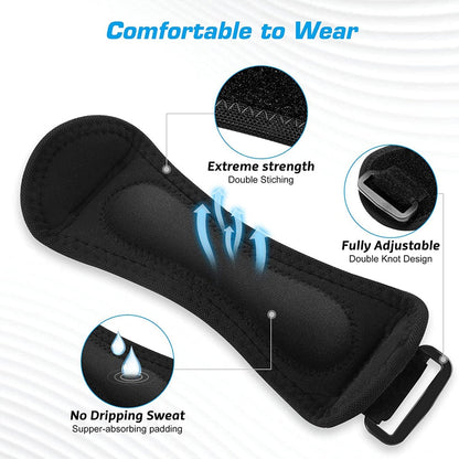 🥳2026 HOT SALE🥳💞50K+ SOLD!🦵💪 50% OFF! Sports Patella Brace – Adjustable strap, breathable neoprene. Relieves knee pain, stabilises patella. Run & gym without pain! 🏃‍♂️✨