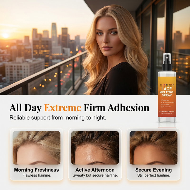 🥳2026 HOT SALE🥳💞50K+ SOLD!🧡✨Extreme Hold Lace Melting Spray